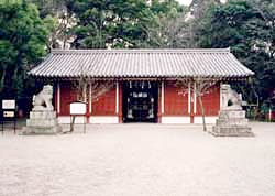 桜井神社拝殿（国宝）